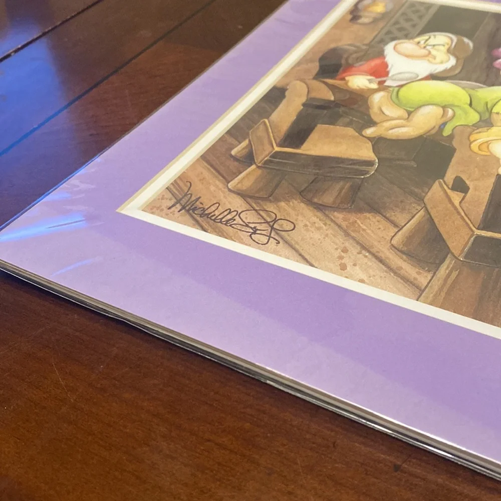 Disney fine art ready for supper lithograph on paper - Picture 7 of 7